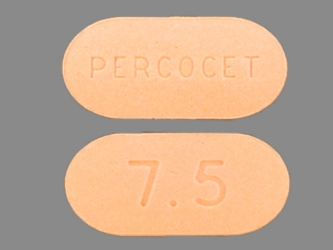 pill-image Percocet 7.5/500 Oral Tablet